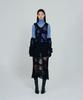Deoaeteus Mohair Hood Long Dress_Black
