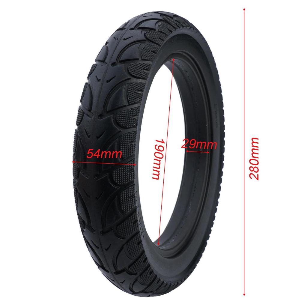 E-bike Solid Tyre 12 Inch 12*2.125 Electric Vehicle Parts