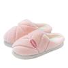 Home indoor cotton slippers autumn and winter thick bottom warm non-slip cotton mop soft bottom stepping on shit feeling couple fluff mop