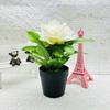 Peony Flower Artificial Pot Potted Plant For Home Decor And Living Room Display