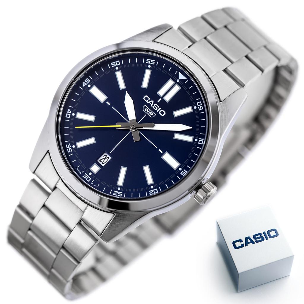PÁNSKÉ HODINKY CASIO MTP-VD02D-2E (zd217a) + KRABIČKA