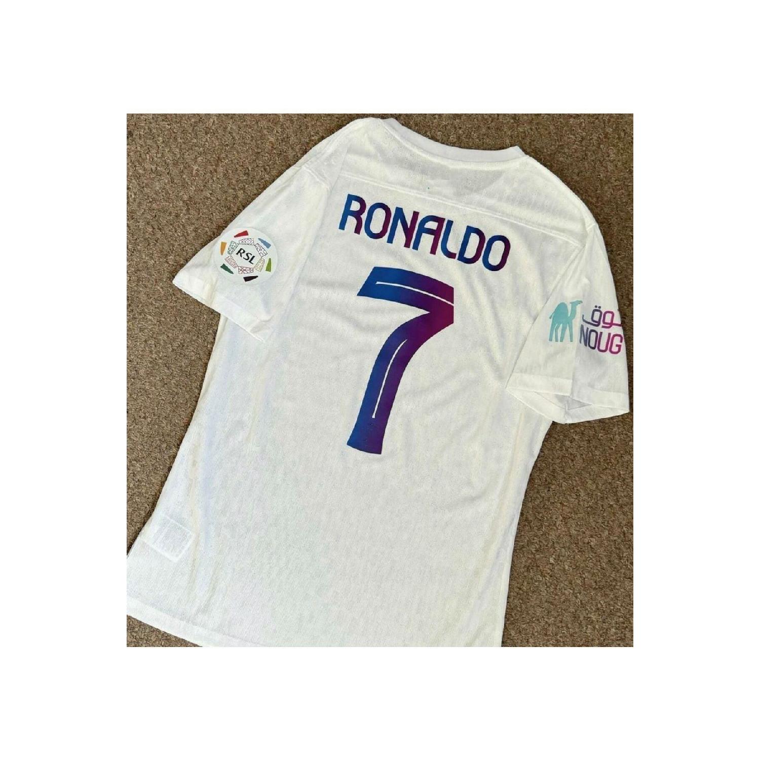 

Альтернативная майка Криштиану Роналду нового сезона 2023/24 (Алнассрбелый) S белый