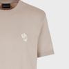 Emporio Armani Ss24 Solid Color Round Neck Logo Loose Fit Short Sleeve Polo Shirt Men Polo Shirts Gray 3D1TN3-1JOCZ-0180