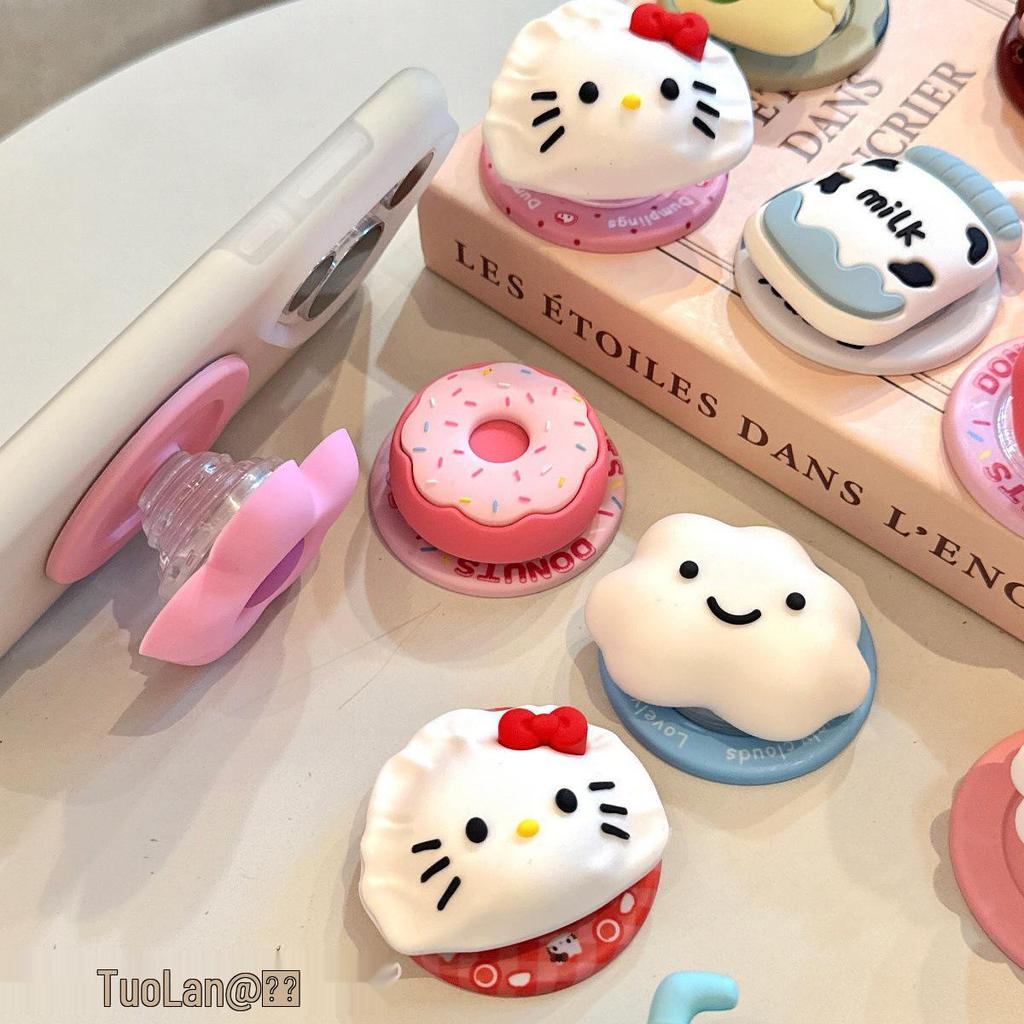 Korean 3D Cartoon Heart Silicone MagSafe Airbag Stand