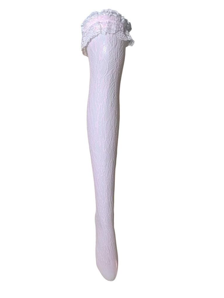 Japanese Style Lolita Lace Calf Socks - Women's Summer Mid-Length Martin Boot Socks