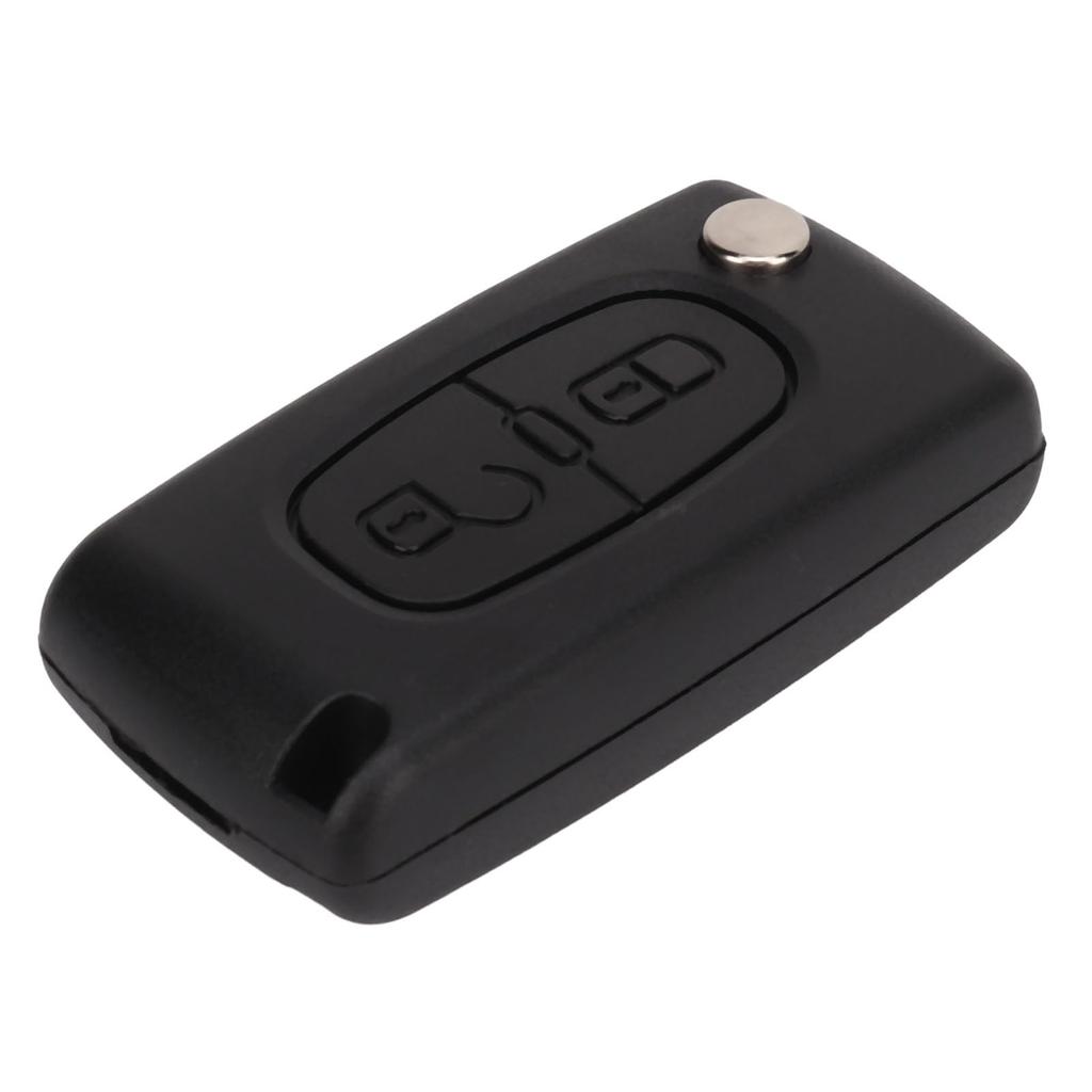 Flip Remote Key Case 2 Buttons - Fits Peugeot 107 207 307 307cc 308