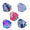 Children's Tie-dye Printing Face Mask Daily Protective Breathable Face Mask