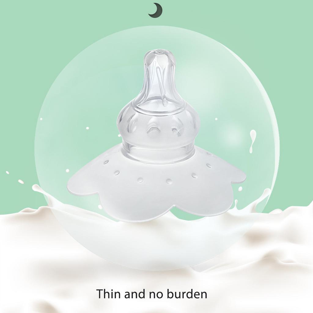 2 szt. Nakładki na brodawki silikonowe do karmienia piersią, ochraniacze na brodawki dla płaskich i wklęsłych brodawek