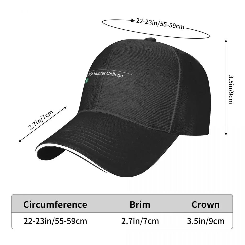 68 St Hunter College Station Baseball Cap Luxury Man Hat Kids Hat Sports Cap Men's Caps Women's