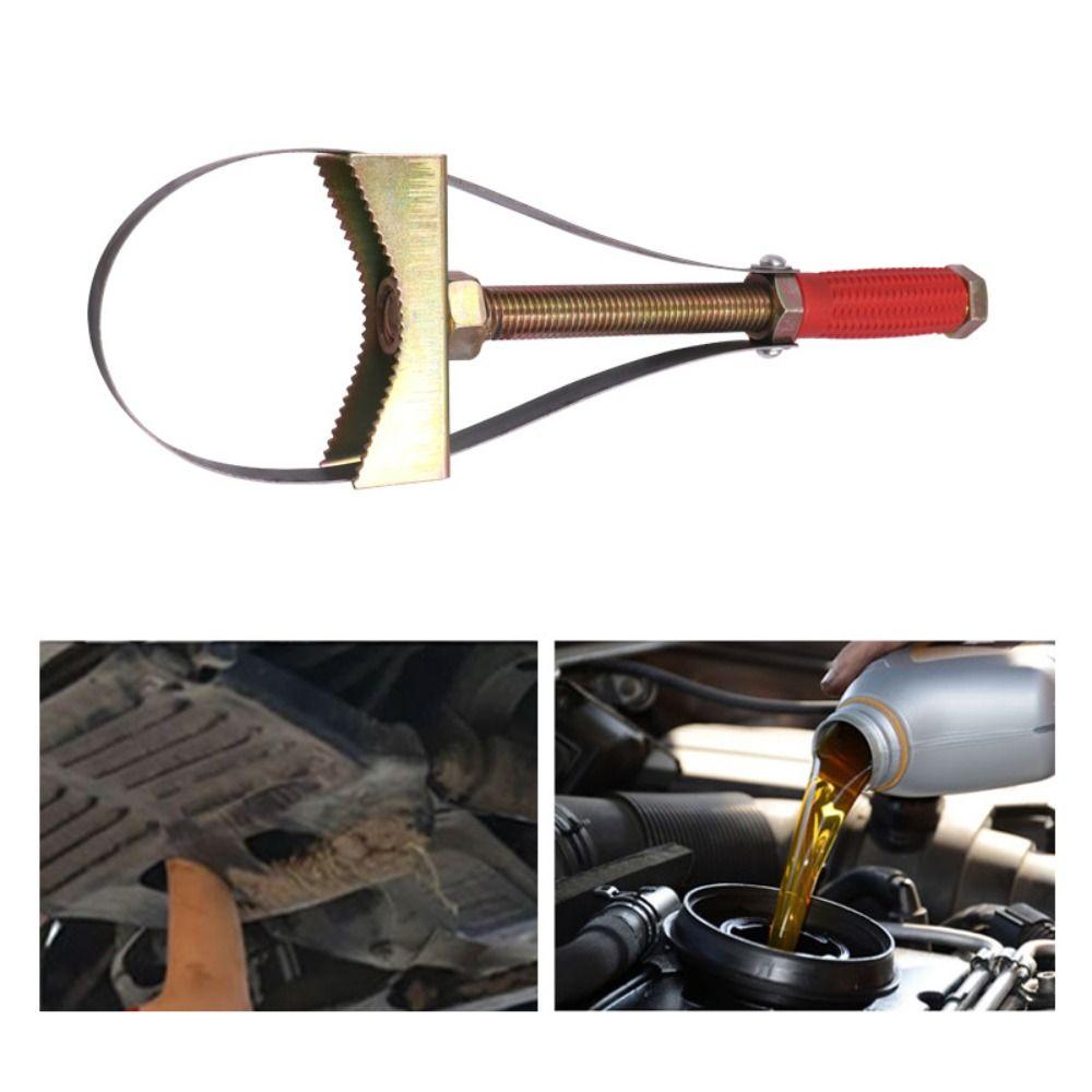 Heavy Oil Filter Removal Tool Anti-slip Oil Filter Removal Wrench  For Trucks Excavators