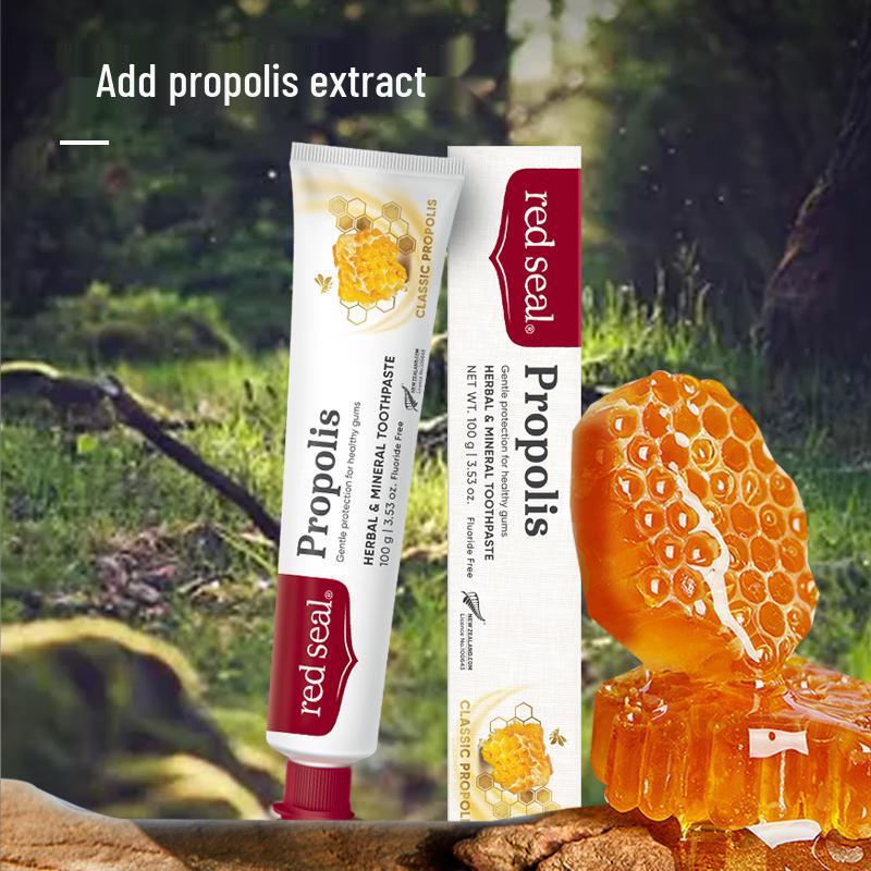 Red Seal New Zealand Fluoride-Free Propolis Toothpaste