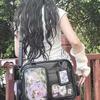 Concert Hidden Light Tag Bag Ita Bag Crossbody Bags Large Shoulder Bag Y2K Shoulder Bag for Women Itabag Handbag Student Bag