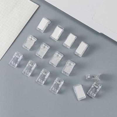 Clear DIY Acrylic Double-Sided Clip for Stationery and Documents