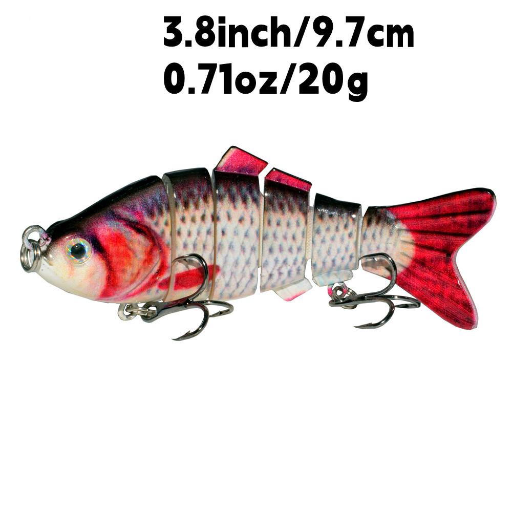 5* leurres de pêche types de méné poisson bar hameçons appâts