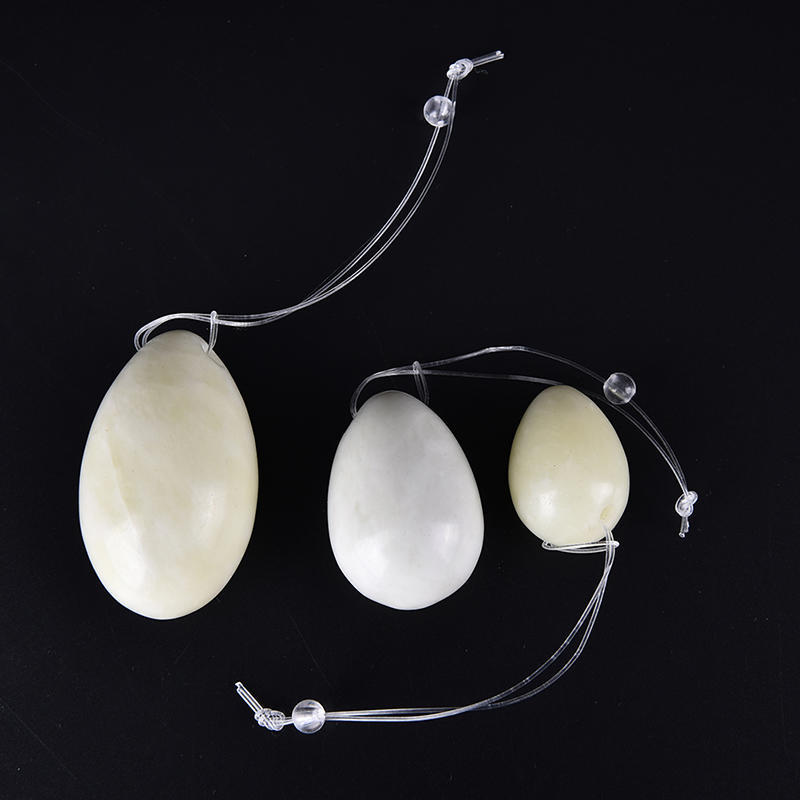 Set Of 3 Jade Eggs Women Pelvic Muscle Kegel Exercise Vaginal Tightening,