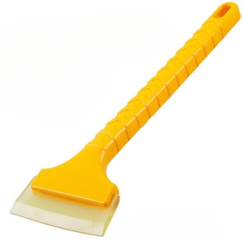 Screwless Telescopic Bull Bar Snow Scraper, Car Snow Scraper, Defrosting and De-icing Shovel, Snow Brush Tool for Snowplows