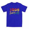 Black BG 1865 Juneteenth Day T Shirts Apparel Men Women Pure Cotton Funny Tee Shirt Short Sleeve Tops Summer