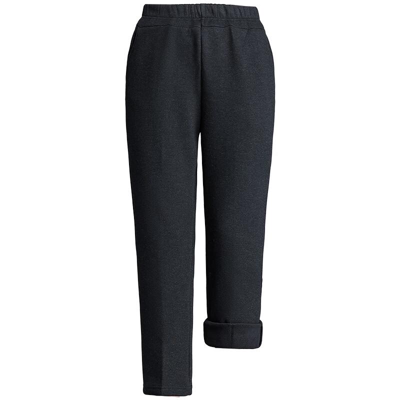 Women's Fleece-Lined Winter Elastic Waist Mom Pants