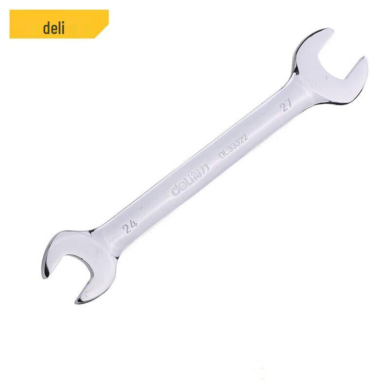 Deli Chrome Vanadium Steel Double-Ended Open-End Wrench