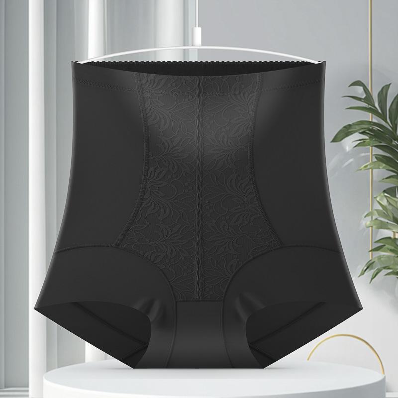 Ladies Summer Slim Sexy Lace High Waist Tuck Light Plastic Base Safety Panties