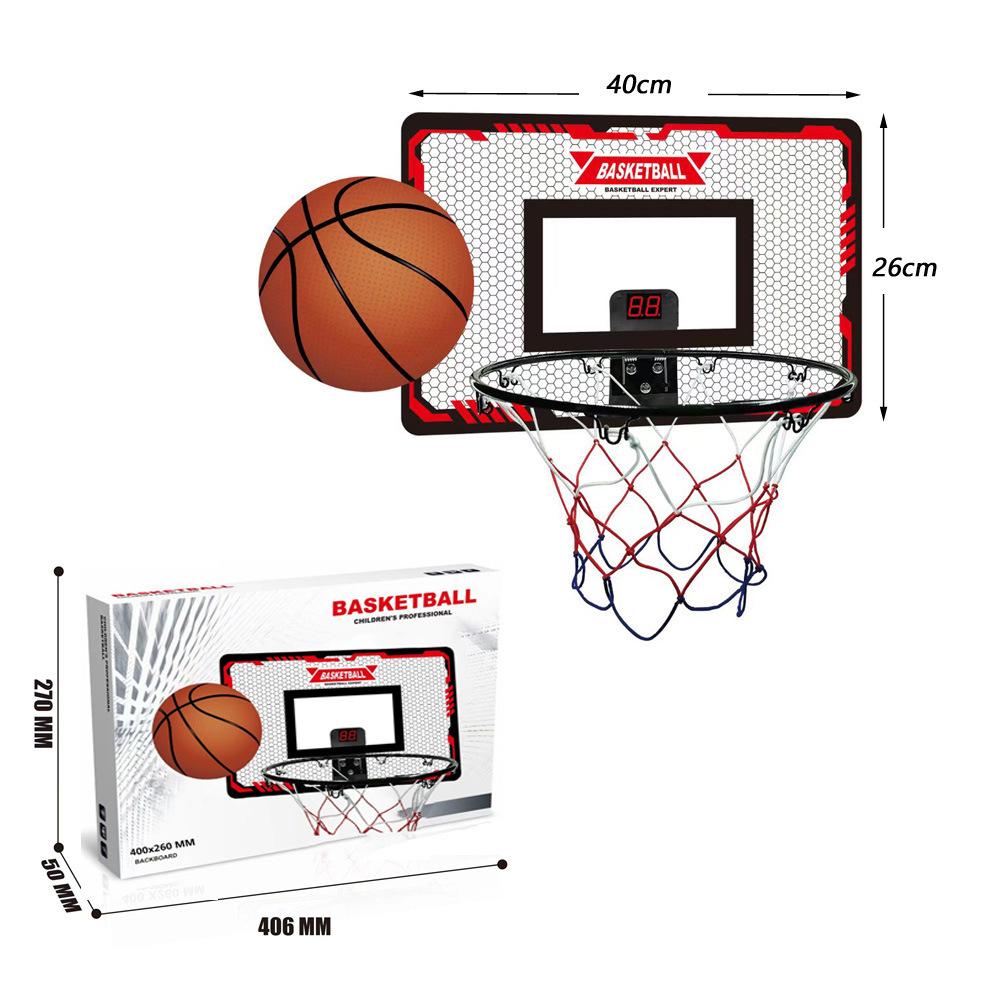 New Children s Sports Basketball Set Toys Wall-mounted Folding Basketball Rack Outdoor Indoor Parent-child Sports Games