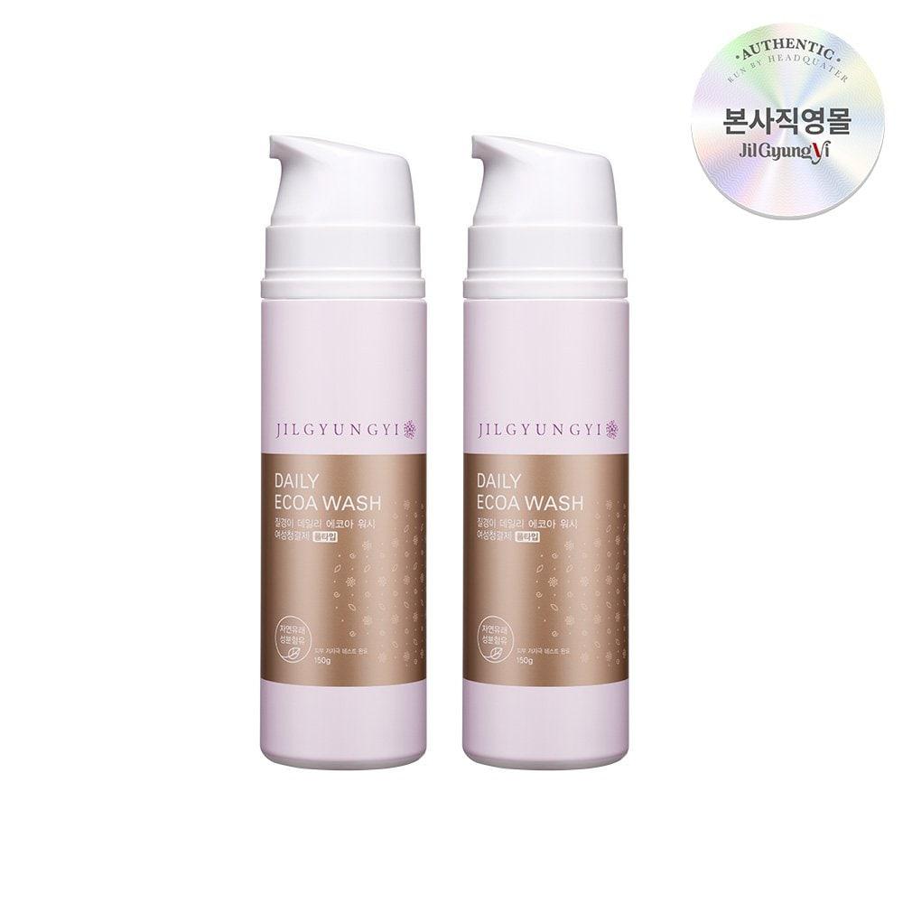 

JILGYUNGYI Гель для интимной гигиены Daily Ecoa Wash Gold Foam 150г x2