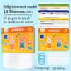 Baby Early Education Tear Book Enlightenment Quiet Book Manual Interactive Children Tear and Paste Book Educational Toys