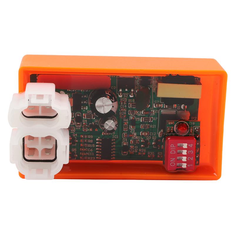 6 Pin Motorcycle Ignition Ignite System Unit DC CDI Box With DIP Switch For GY6 150CC Zanella150 RX Z6 BERA CROSSMAX250 DT200