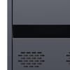 Highboard Anthracite 68x39x101.5 cm Steel