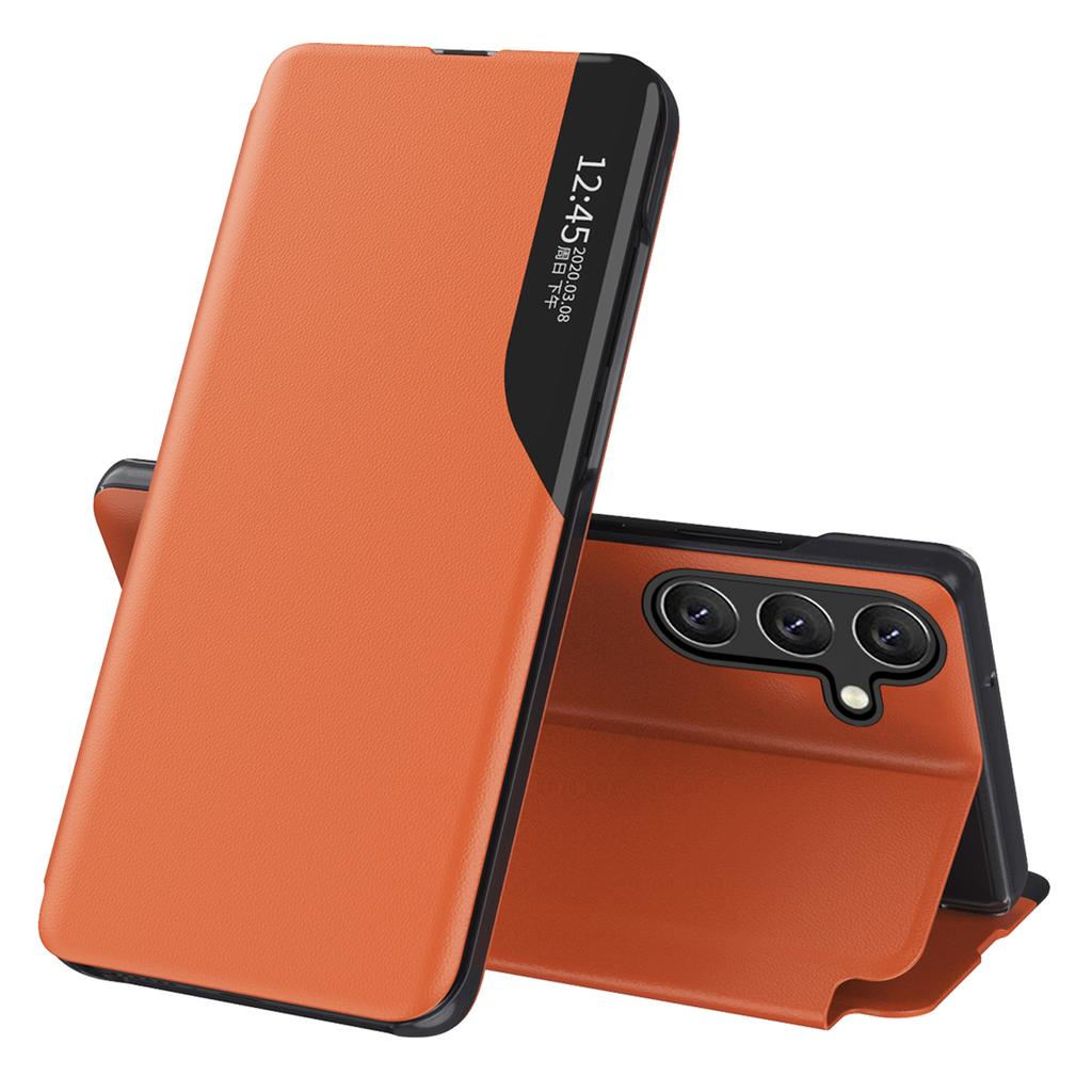 For Samsung Galaxy A05s 4G Case View Window PU Leather Stand Cover