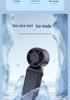 Portable USB Foldable Handheld Fan with Strong Wind and Neck Hanging Option