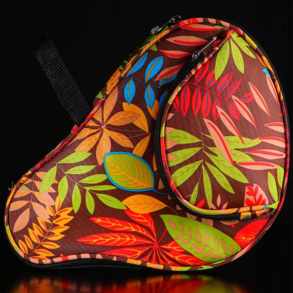 Lyyxjsltd Table Tennis Racket Paddle Ball Protective for Adults and Kids Bag, Case, Storage, Case, Portable, Waterproof, Durable, (Red)