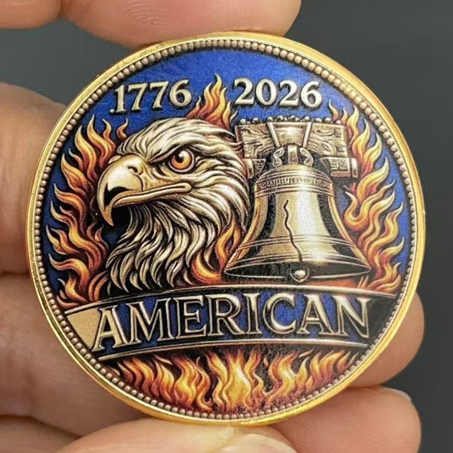 Colección de monedas de recuerdo del 250 aniversario del Día de la Independencia de Estados Unidos