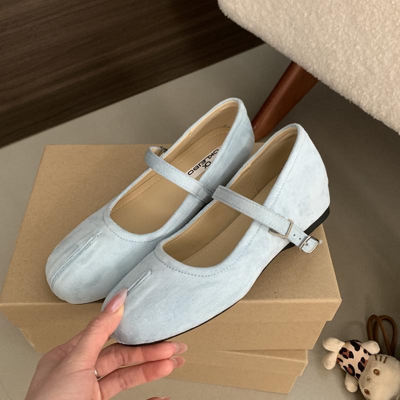 

Fashion SUOJIALUN 2025 Spring New Brand Women Flat Shoes Fashion Round Toe Ladies Elegant Boat Shoes Soft Flat Heel Dress Mary Jane Shoe 35 синий