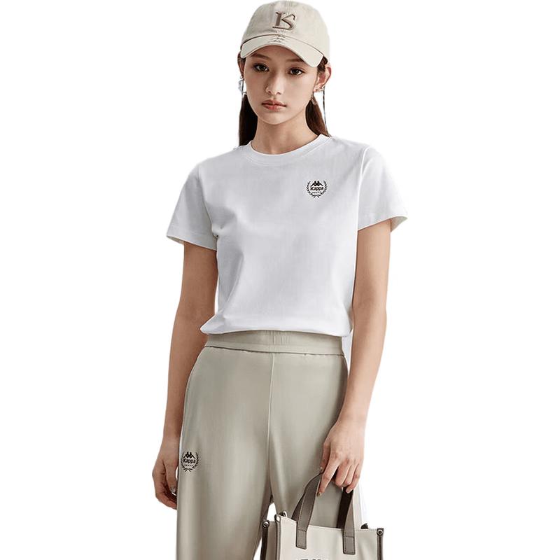 Kappa Women's Retro Logo Cotton Short Sleeve T-Shirt K0E42TD01D