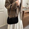 Nuova borsa a mano da donna nuova texture nicchia retrò borsa sottoascellare versatile per lavoro pendolare borsa a spalla