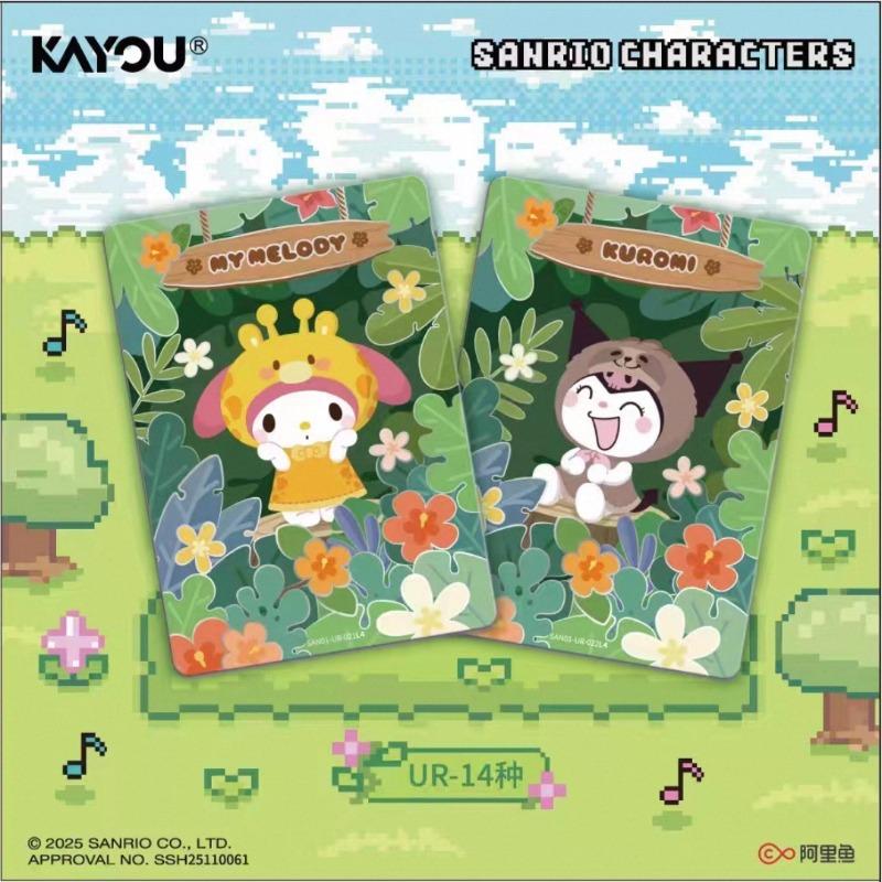 Sanrio Family Series Mengmeng Collection Cards Genuine Animation Cartoon Collection Card Peripheral Toy Gift