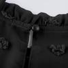 Women's Fashion  And Winter New Bubble Long Sleeve Lace Collar Dress