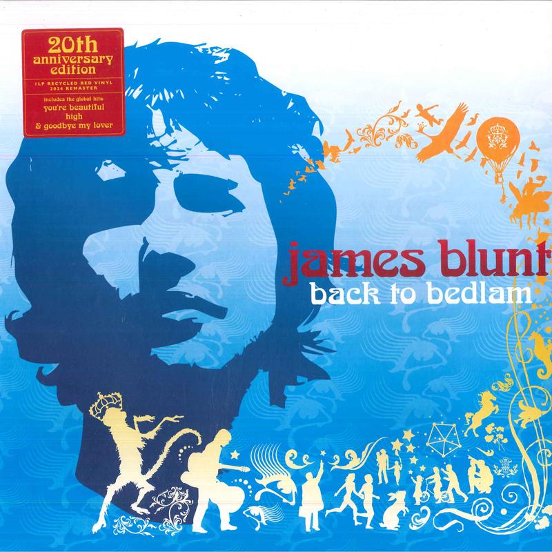 

LP Record JAMES BLUNT Back To Bedlam Red Recycled Vinyl 5021732378132 CUSTARD 2024 USA Cana Rock