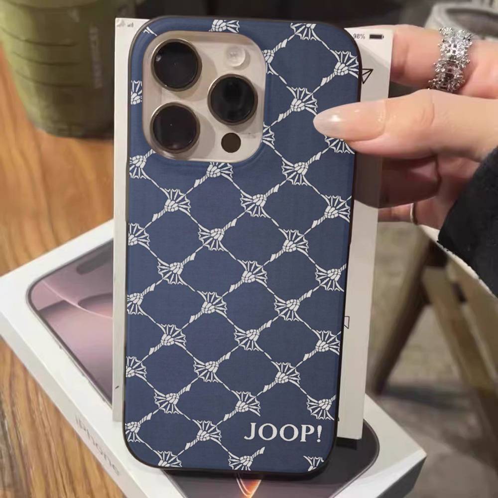 Modemarke J-Joop Für IPhone 17 16 15 14 13 12 11 Pro Max Plus Pro Klare Handyhülle Rutschfeste Schale