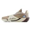 Li Ning Wade All City 13 Encore Gem Mountain Sports Comfortable Shock Absorption Wear Resistant Low Top Basketball Shoes Men Sneaker Brown ABAV043-13