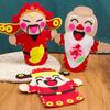 Cartoon DIY Craft Sewing Felts Non-woven Festive Hand Puppets  Parent-child Activities
