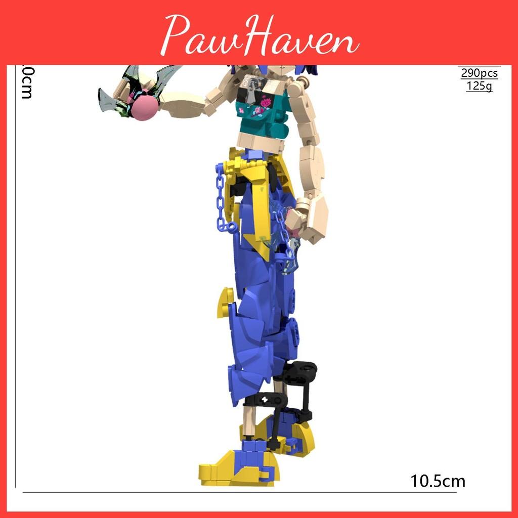 Demon Hunters Kpop Rumi Mira Zoey Anime Character Building Block Model Ornament
