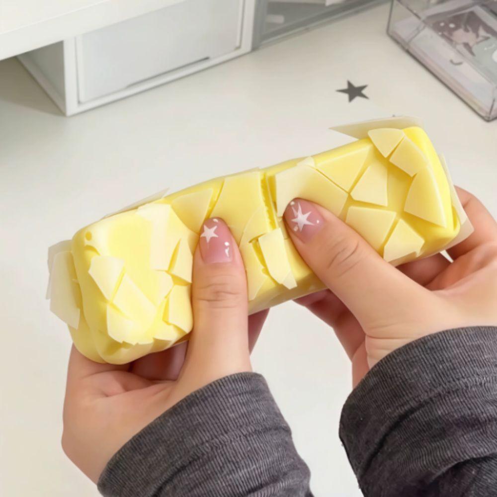 Sensory Fidget Butter Stick Squishy Crunchy Butter Bar Toy Slow Rebound Toy Children Gifts