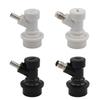 1 Pair Home Brewing Ball Lock Kegs Fittings Beer Kegs Dispenser Corrosions Resistant Stainless Steel Kegs Connectors