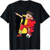Dabbing Soccer Boy - Belgium Jersey Belgian Football Fans T-Shirt