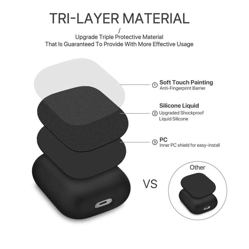 Soft Black Silicone Case for Apple Airpods Pro 3 2 1 The Great Wave of Kanagawa Bluetoooth Wireless Earphone Cases Airpod Cover