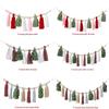 Bohemian Tassel Christmas Fireplace Decoration Banner
