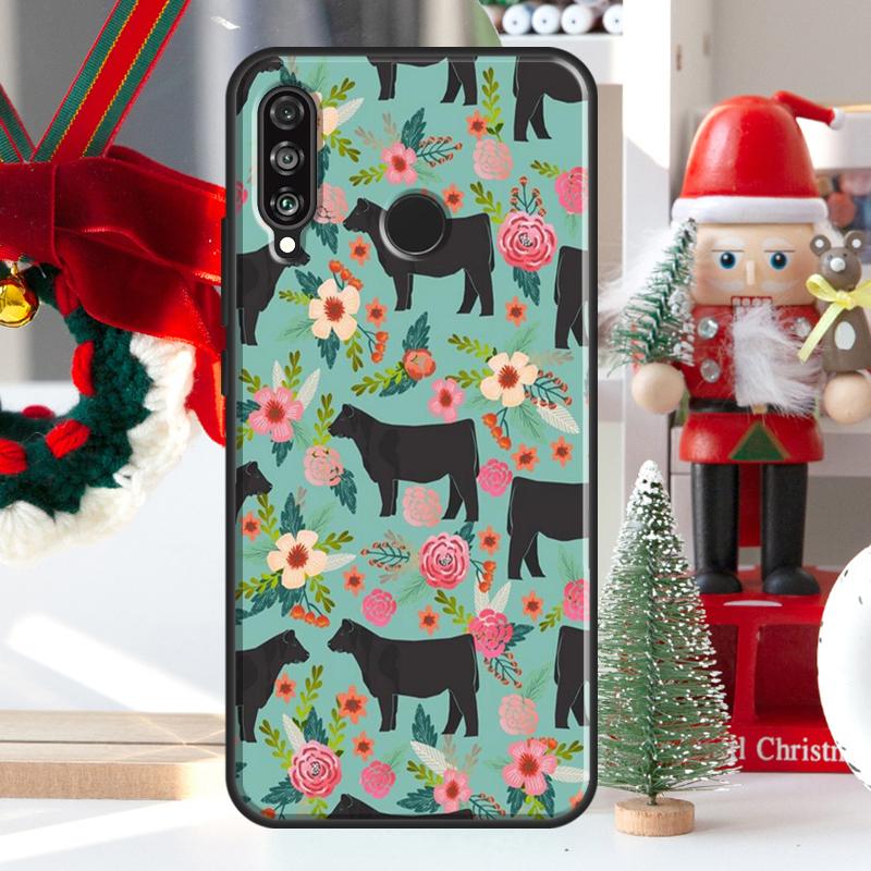 Cute Highland Cow For Huawei Nova 12i 11i 8i 12s Y73 Y72 Y61 Y91 Y90 Y70 Y60 9 10 SE P60 Pro P30 P40 Lite Case