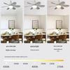 E27 Base LED Ceiling Fan Light: Quiet, Powerful, for Bedroom, Living or Dining Room